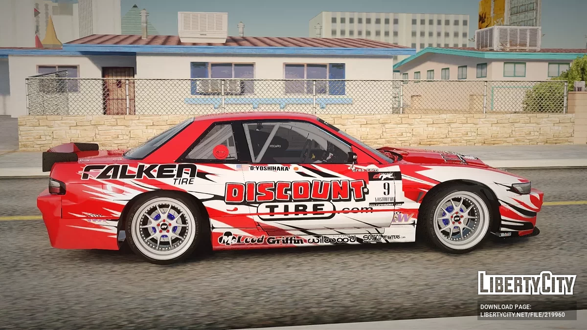 Nissan Silvia S13 Daijiro Yoshihara v2 / GTA San Andreas