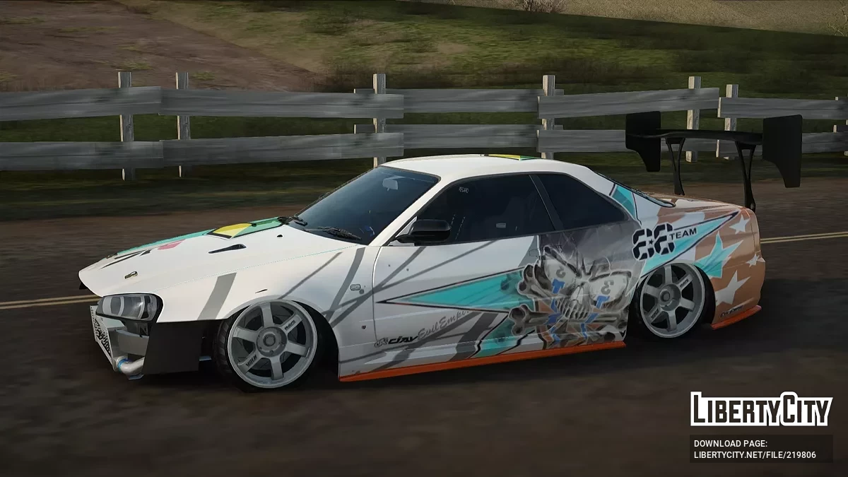 Nissan Skyline GTR R34 / GTA San Andreas