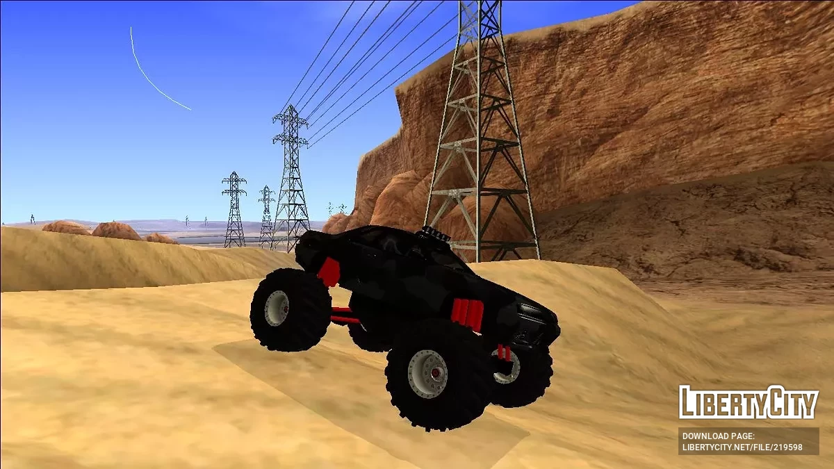 Nissan Skyline R32 Monster Truck Camo / GTA San Andreas
