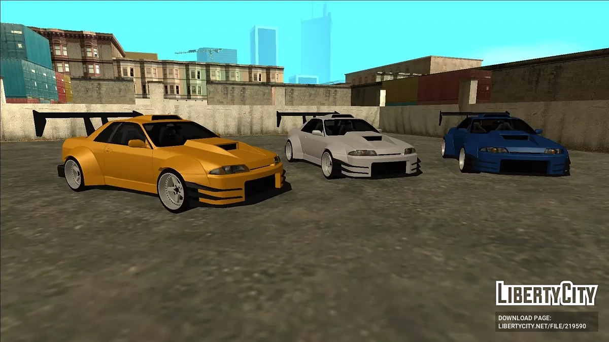 Nissan Skyline R32 Widebody / GTA San Andreas