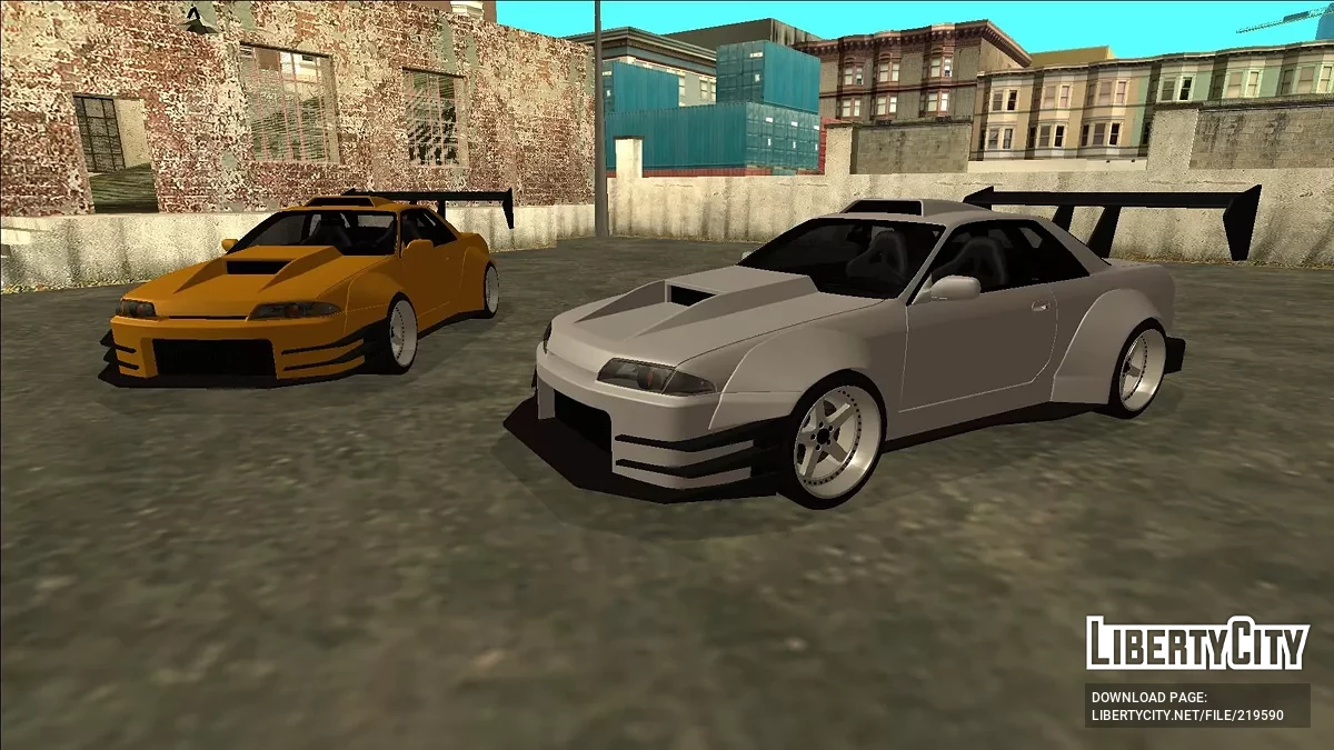 Nissan Skyline R32 Widebody / GTA San Andreas