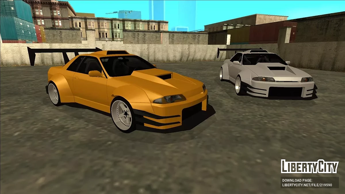 Nissan Skyline R32 Widebody / GTA San Andreas