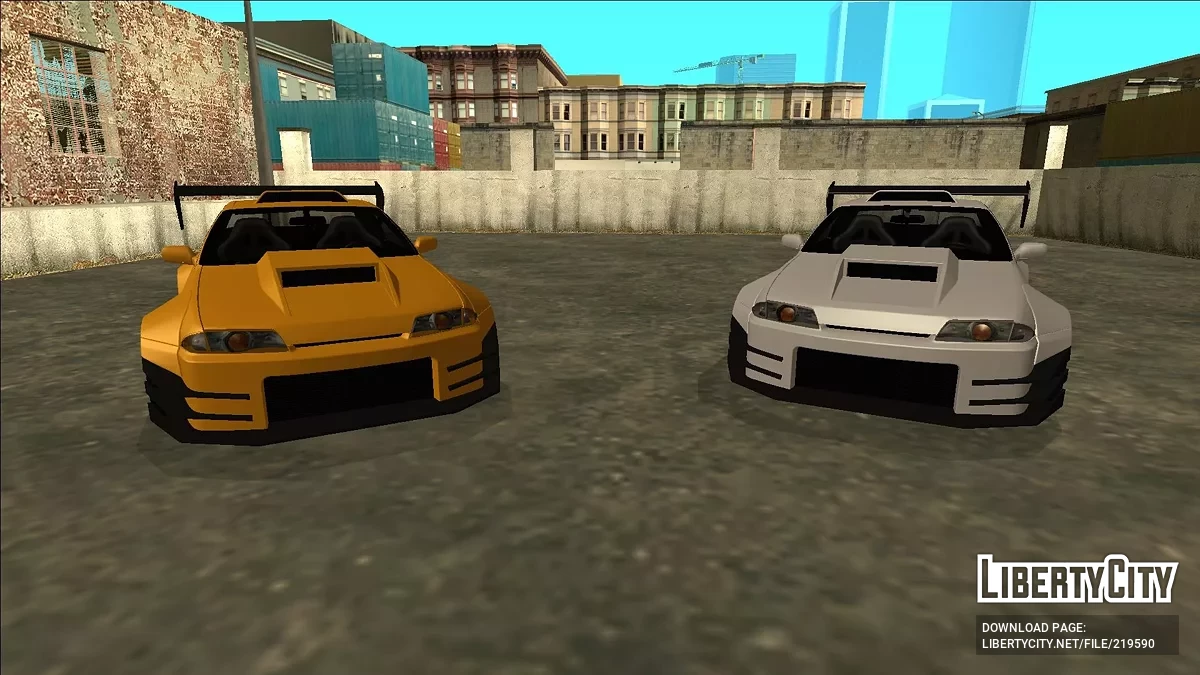 Nissan Skyline R32 Widebody / GTA San Andreas