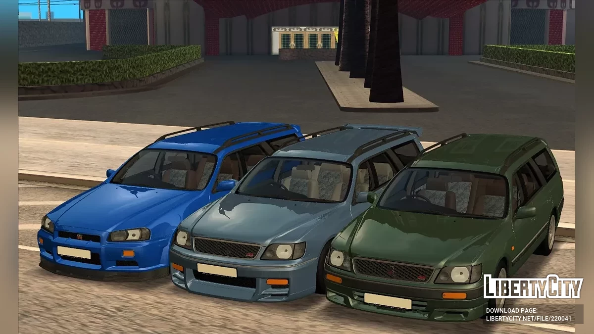 Nissan Stagea RS (Сток / RS Four / GTR) / GTA San Andreas