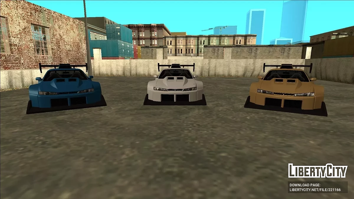 Nissan Silvia S14 Widebody / GTA San Andreas
