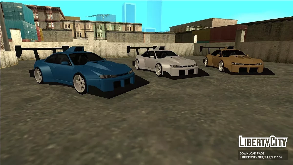 Nissan Silvia S14 Widebody / GTA San Andreas