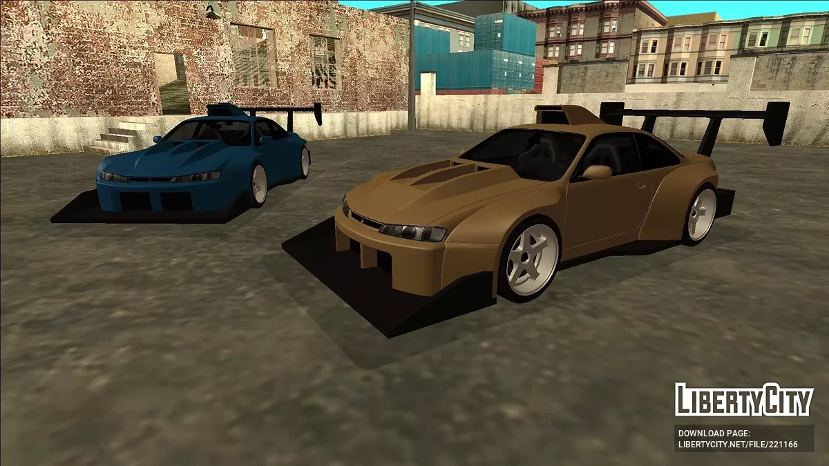 Nissan Silvia S14 Widebody / GTA San Andreas