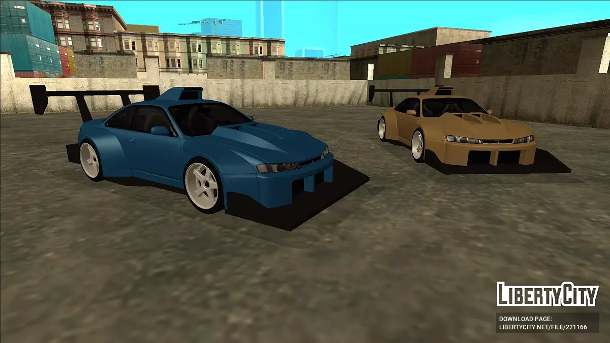 Nissan Silvia S14 Widebody / GTA San Andreas