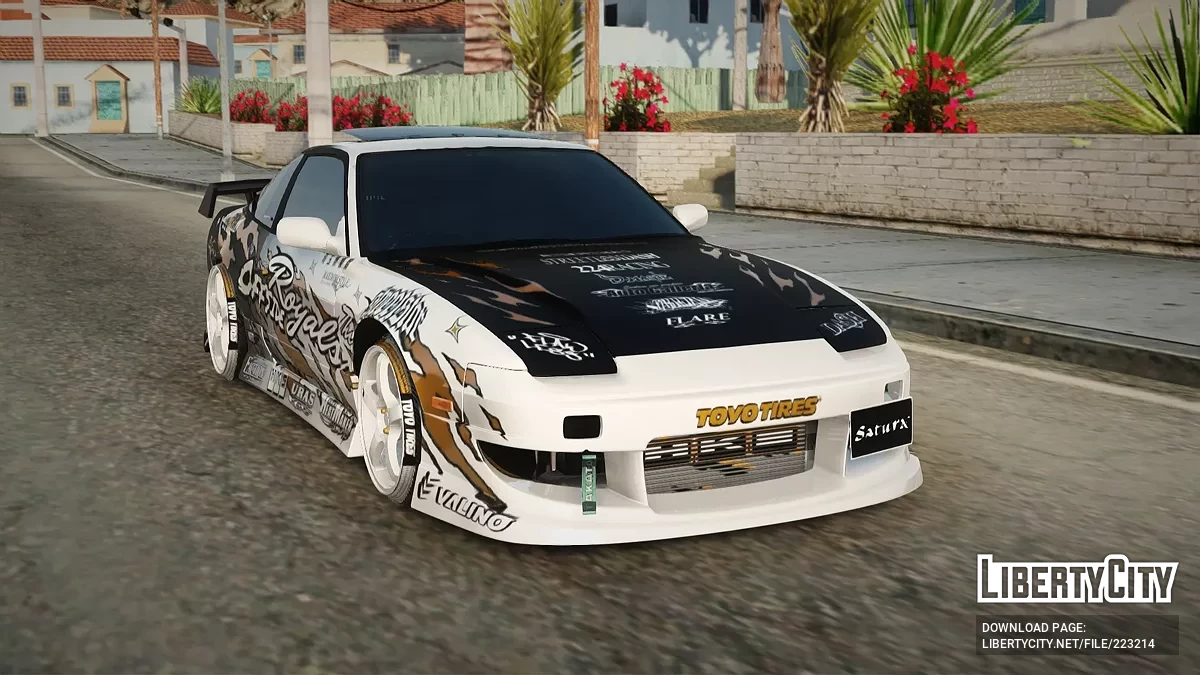 Nissan 180SX Royals Offside / GTA San Andreas