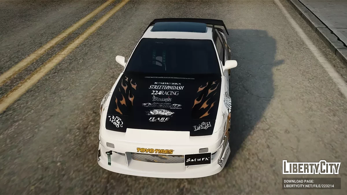 Nissan 180SX Royals Offside / GTA San Andreas