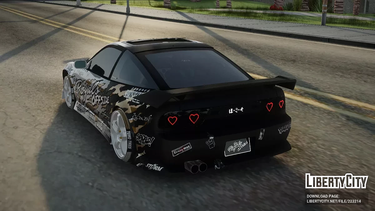Nissan 180SX Royals Offside / GTA San Andreas