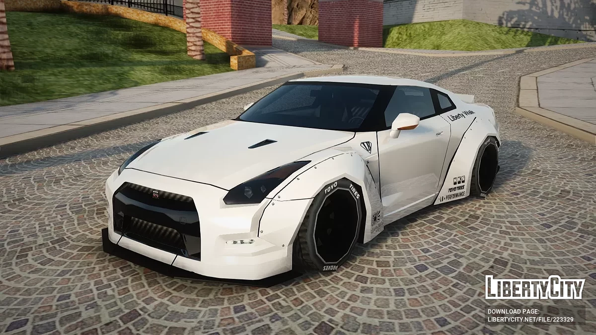 Nissan GT-R 35 Liberty Walk Edition / GTA San Andreas