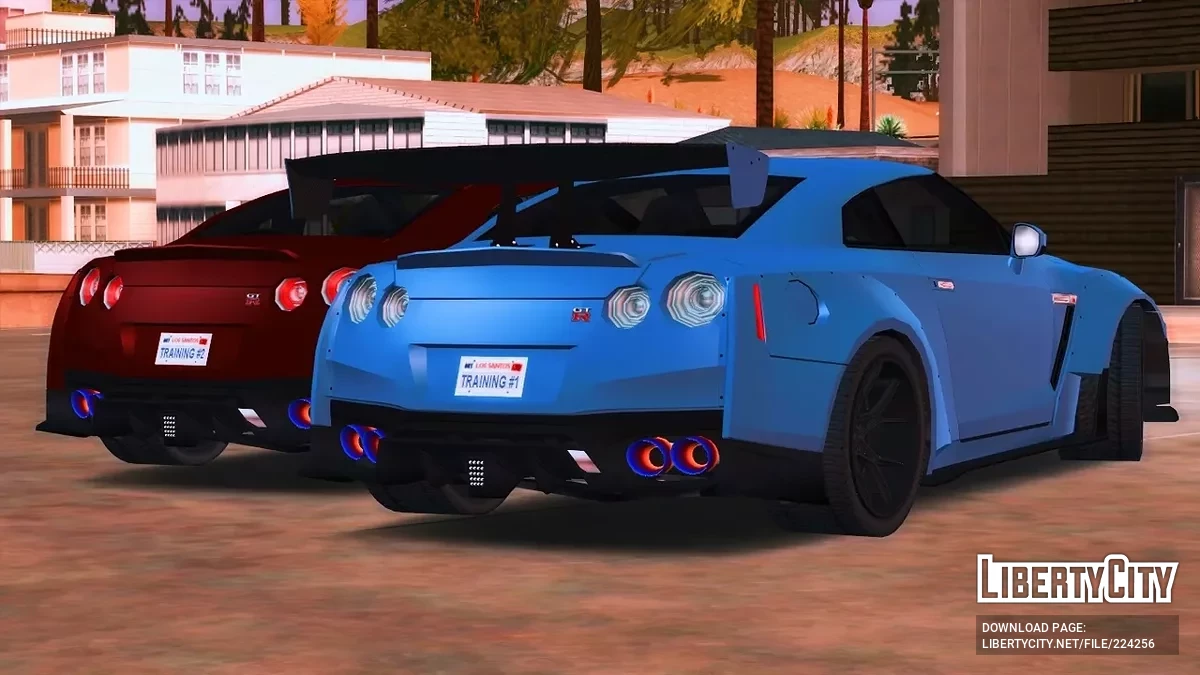 Nissan GT-R R35 Body Kit '14 / GTA San Andreas
