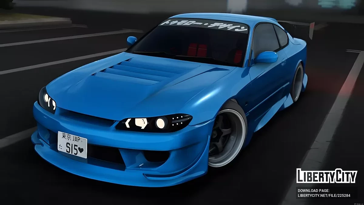 Japanese Nissan Silvia S15 / GTA San Andreas
