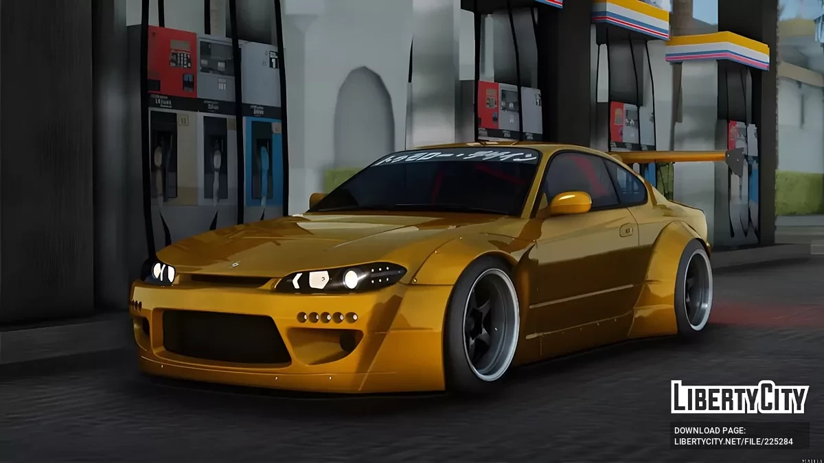 Japanese Nissan Silvia S15 / GTA San Andreas