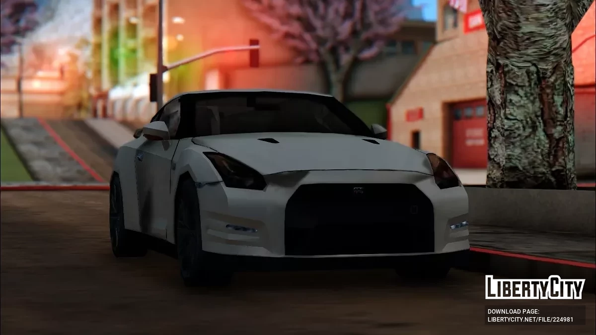 Nissan GT-R R35 / GTA San Andreas