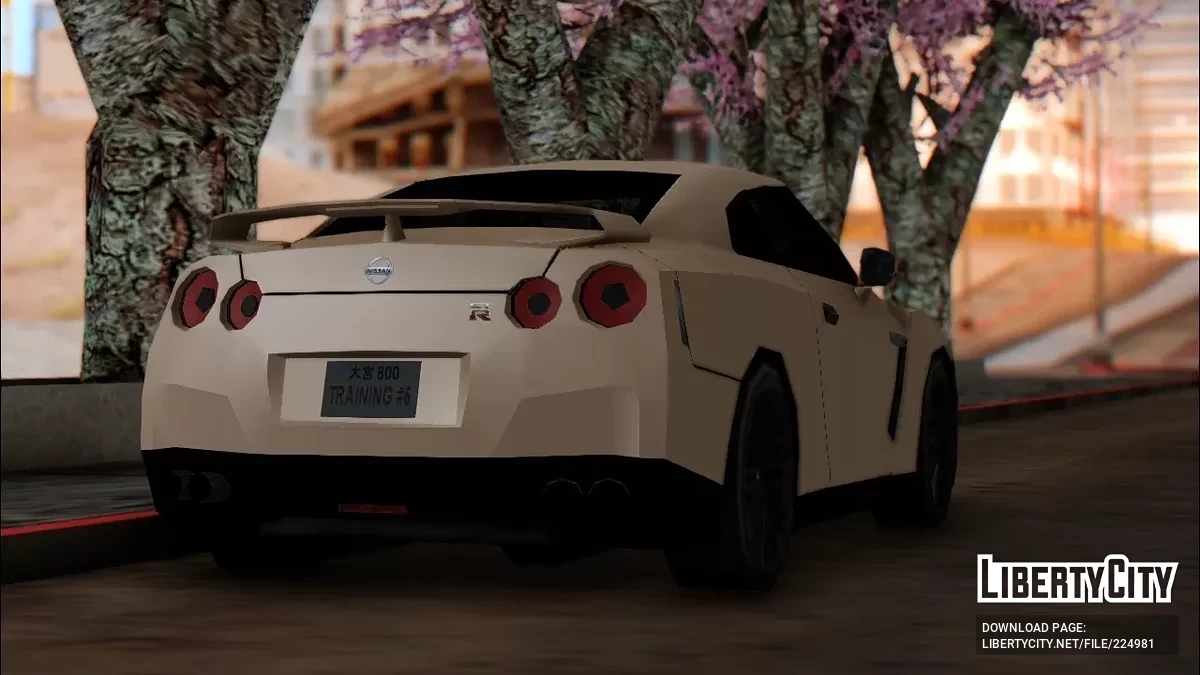 Nissan GT-R R35 / GTA San Andreas