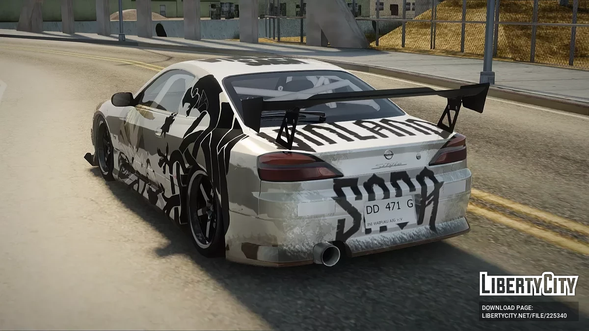 Nissan Silvia S15 Vinland Saga Paintjob / GTA San Andreas