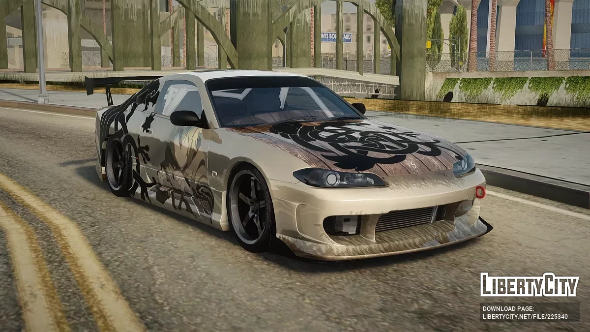 Nissan Silvia S15 Vinland Saga Paintjob / GTA San Andreas