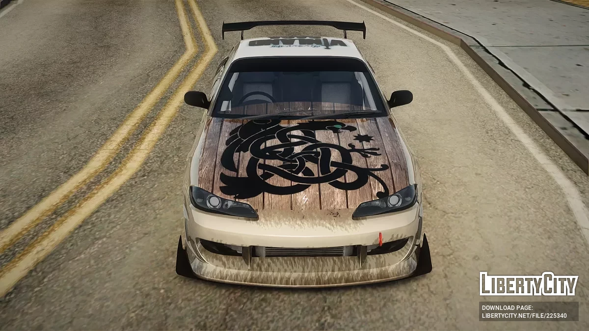 Nissan Silvia S15 Vinland Saga Paintjob / GTA San Andreas