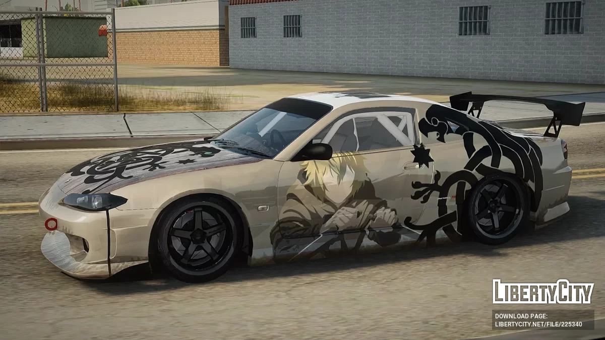 Nissan Silvia S15 Vinland Saga Paintjob / GTA San Andreas
