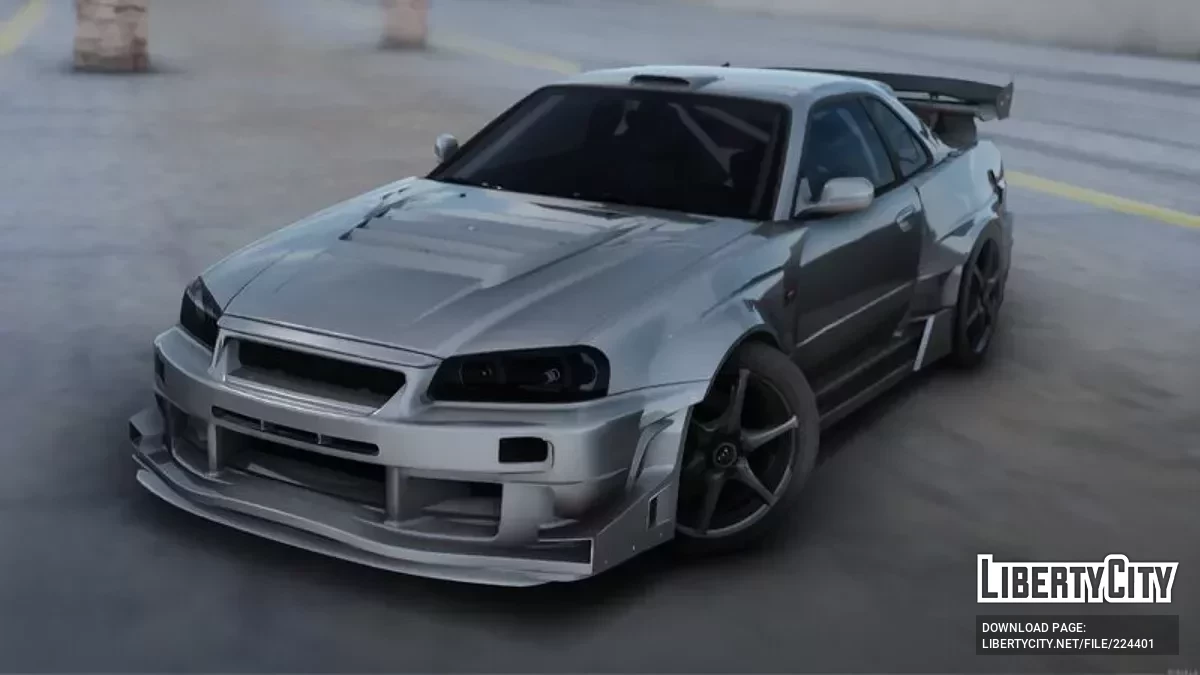 Nissan Skyline GT-R34 Tunable / GTA San Andreas