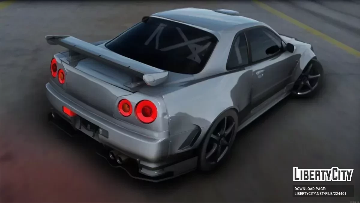 Nissan Skyline GT-R34 Tunable / GTA San Andreas