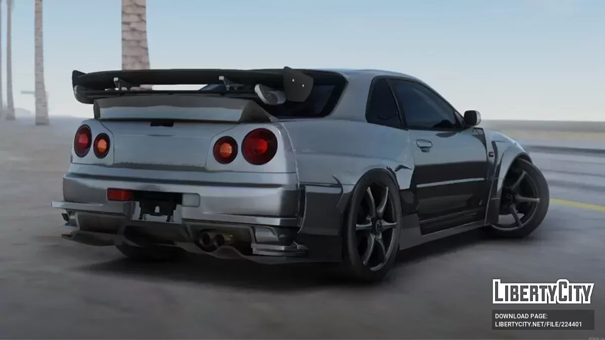 Nissan Skyline GT-R34 Tunable / GTA San Andreas