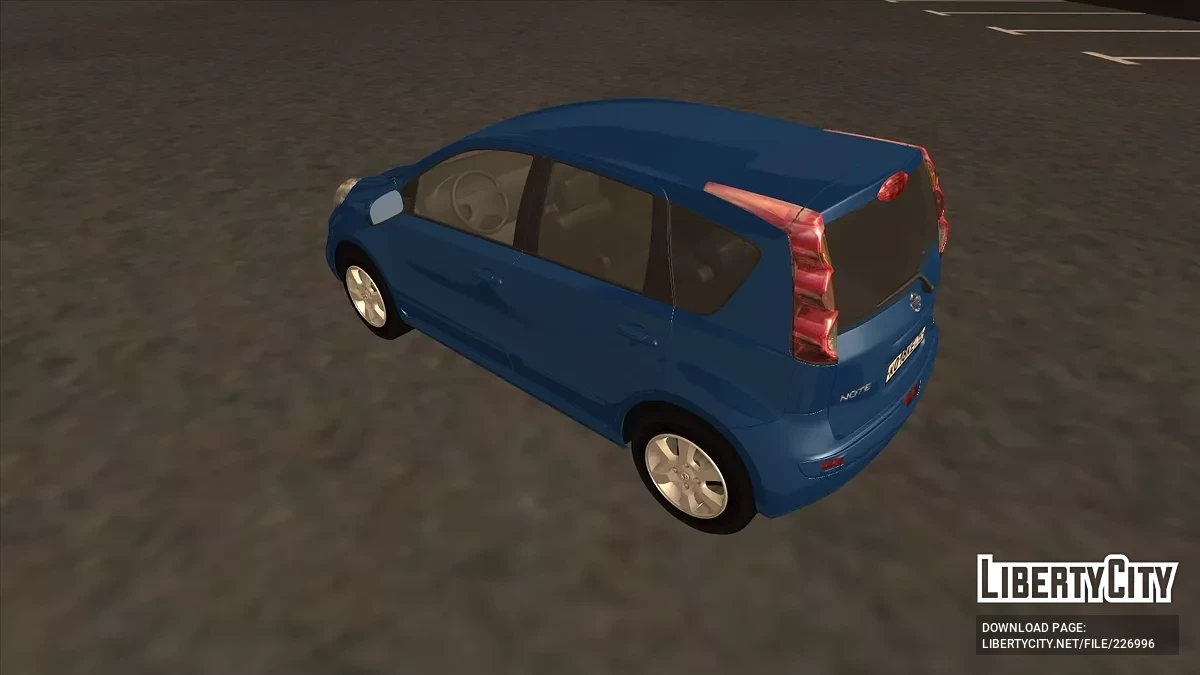 Nissan Note E11 (MK1) / GTA San Andreas