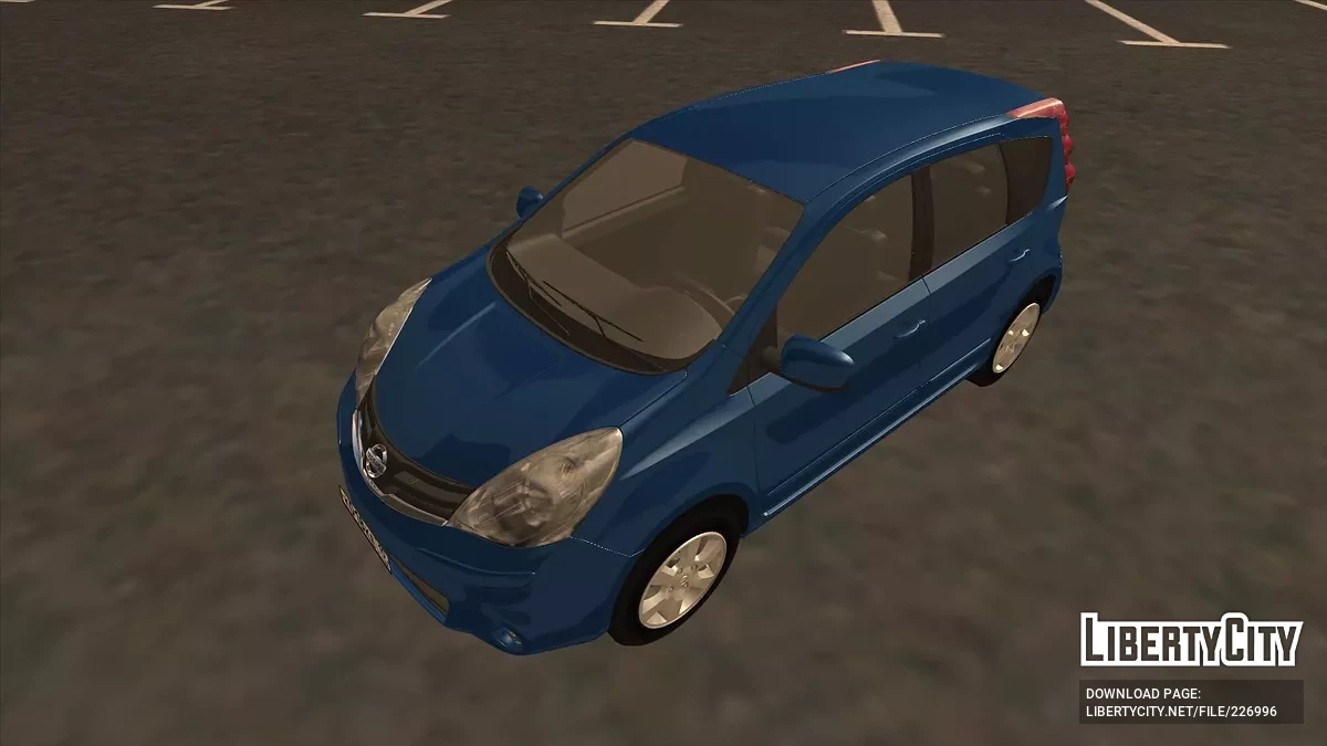 Nissan Note E11 (MK1) / GTA San Andreas