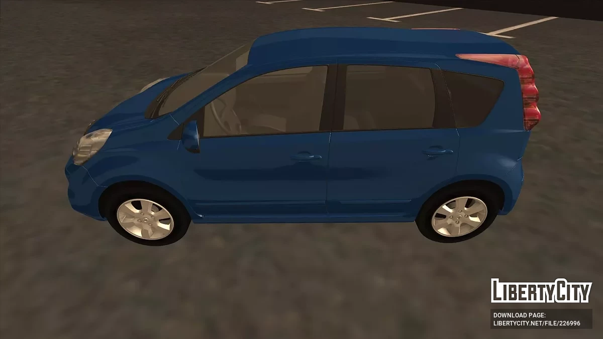 Nissan Note E11 (MK1) / GTA San Andreas