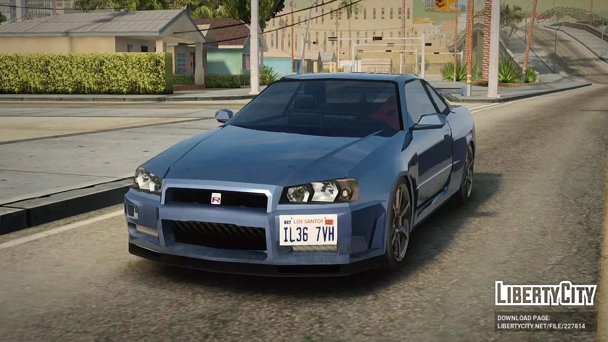 Nissan Skyline R34 / GTA San Andreas