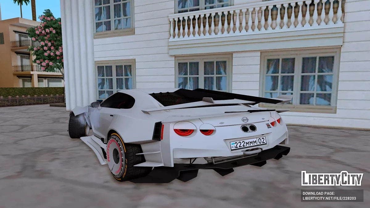 Nissan GTR R35 Spec V Widebody / GTA San Andreas