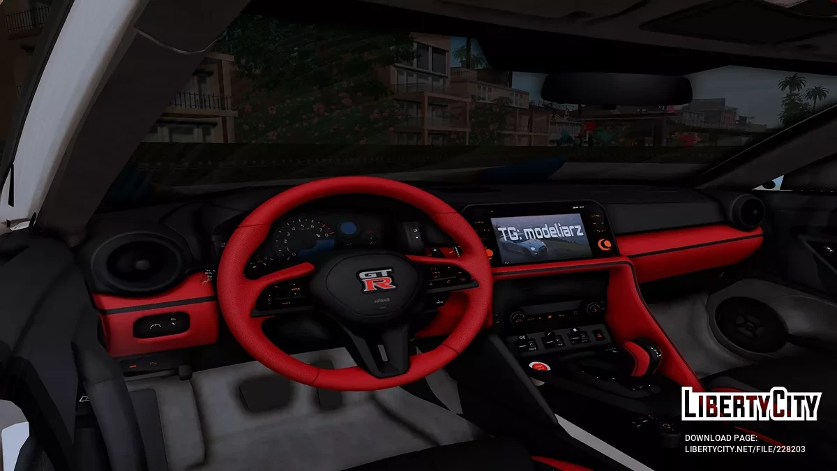 Nissan GTR R35 Spec V Widebody / GTA San Andreas