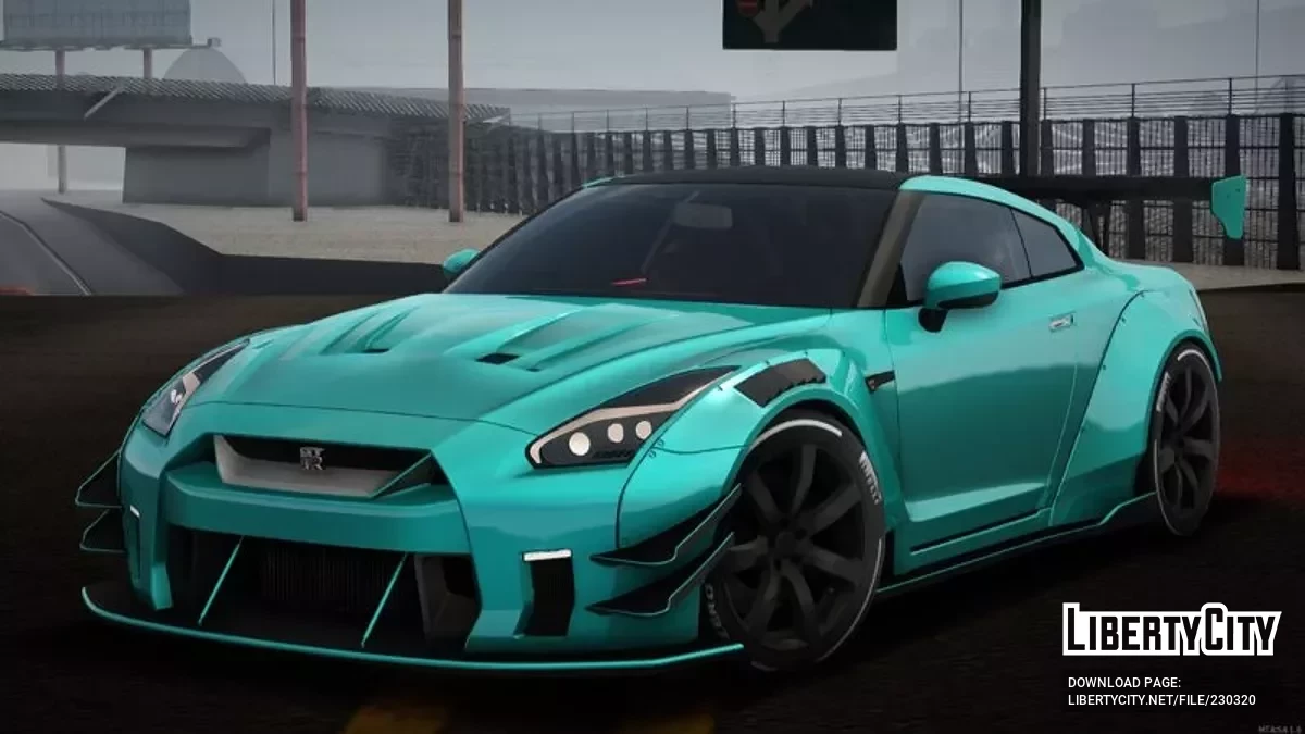 Nissan Skyline GTR 35 Tunable / GTA San Andreas