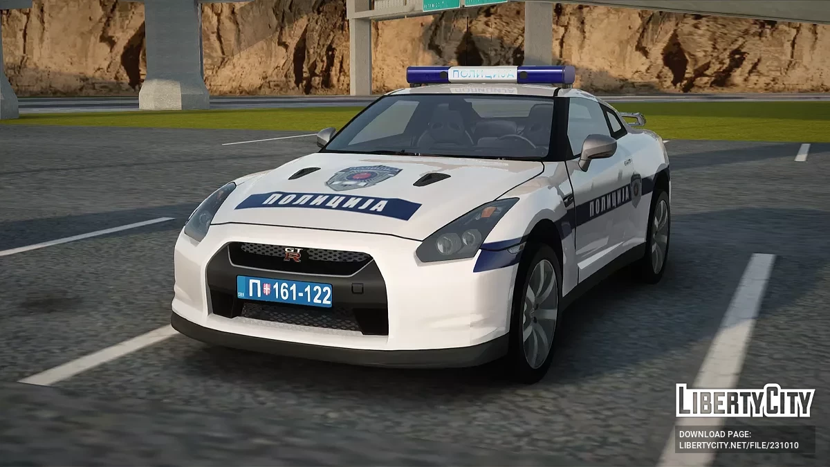 Nissan GTR Policija / GTA San Andreas
