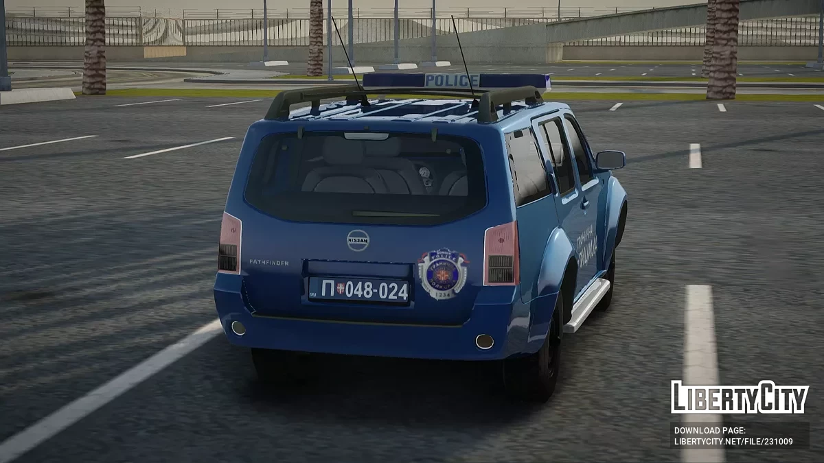 Nissan Pathfinder Granična Policija v2 / GTA San Andreas