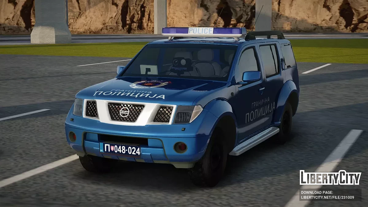 Nissan Pathfinder Granična Policija v2 / GTA San Andreas