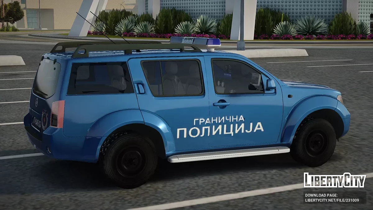 Nissan Pathfinder Granična Policija v2 / GTA San Andreas