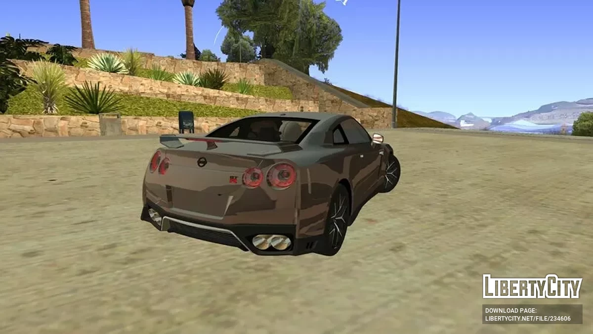 Nissan GT-R (R35) / GTA San Andreas