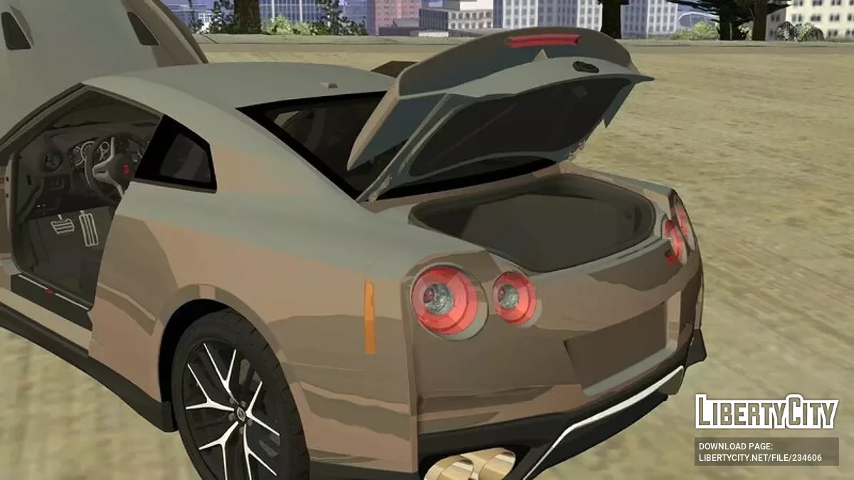 Nissan GT-R (R35) / GTA San Andreas