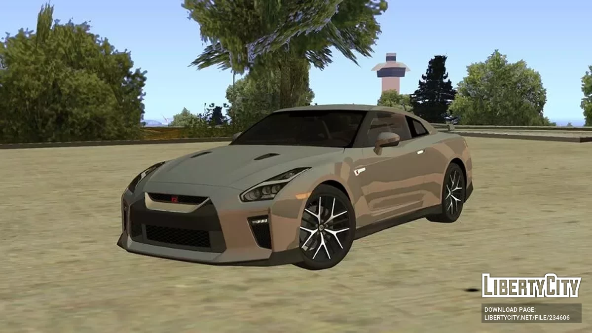 Nissan GT-R (R35) / GTA San Andreas