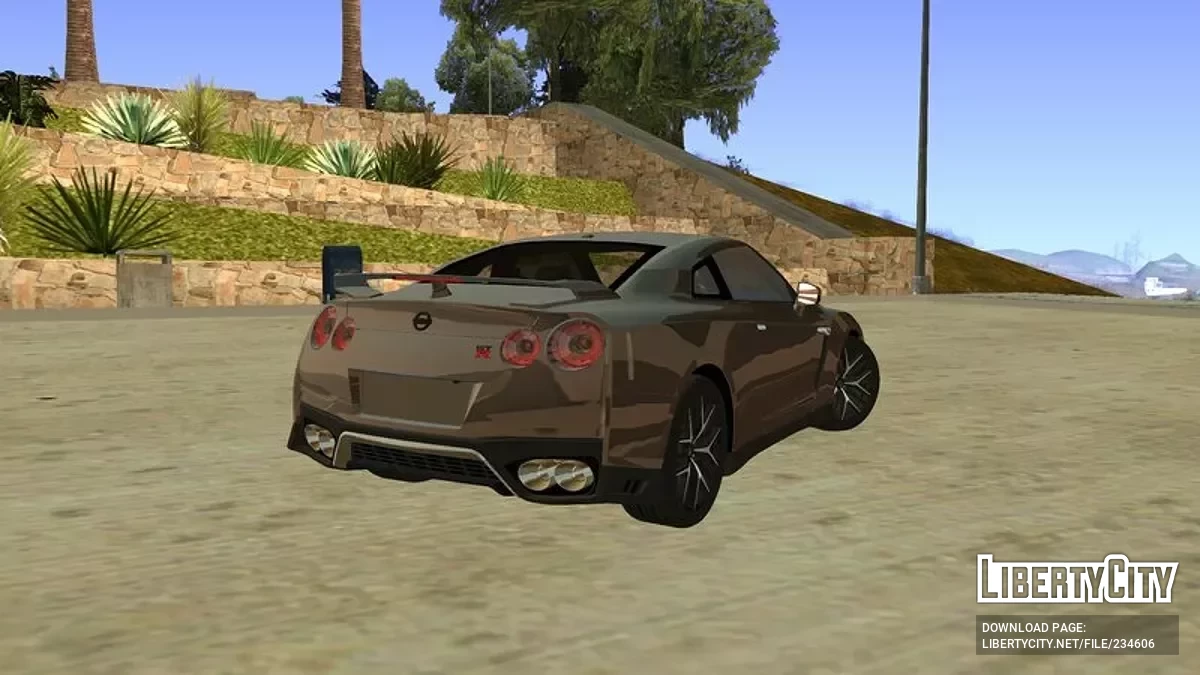 Nissan GT-R (R35) / GTA San Andreas