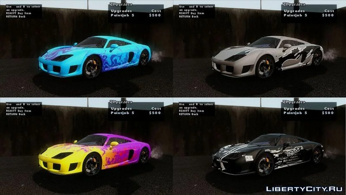 Noble M600 2010 / GTA San Andreas