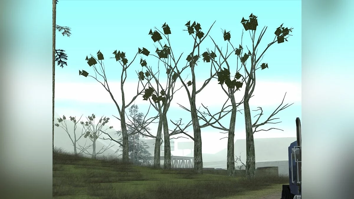 Мертвые деревья из re5 / GTA San Andreas