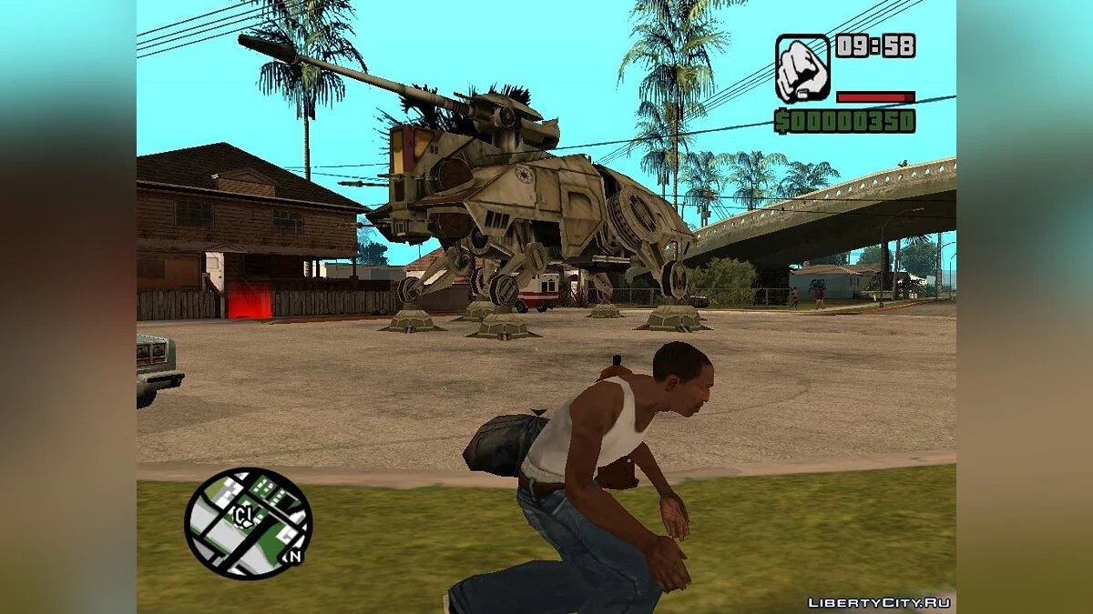 AT-TE v1 / GTA San Andreas