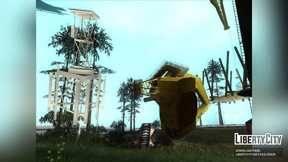 Ферма и Поле гравитации v2.0 / GTA San Andreas