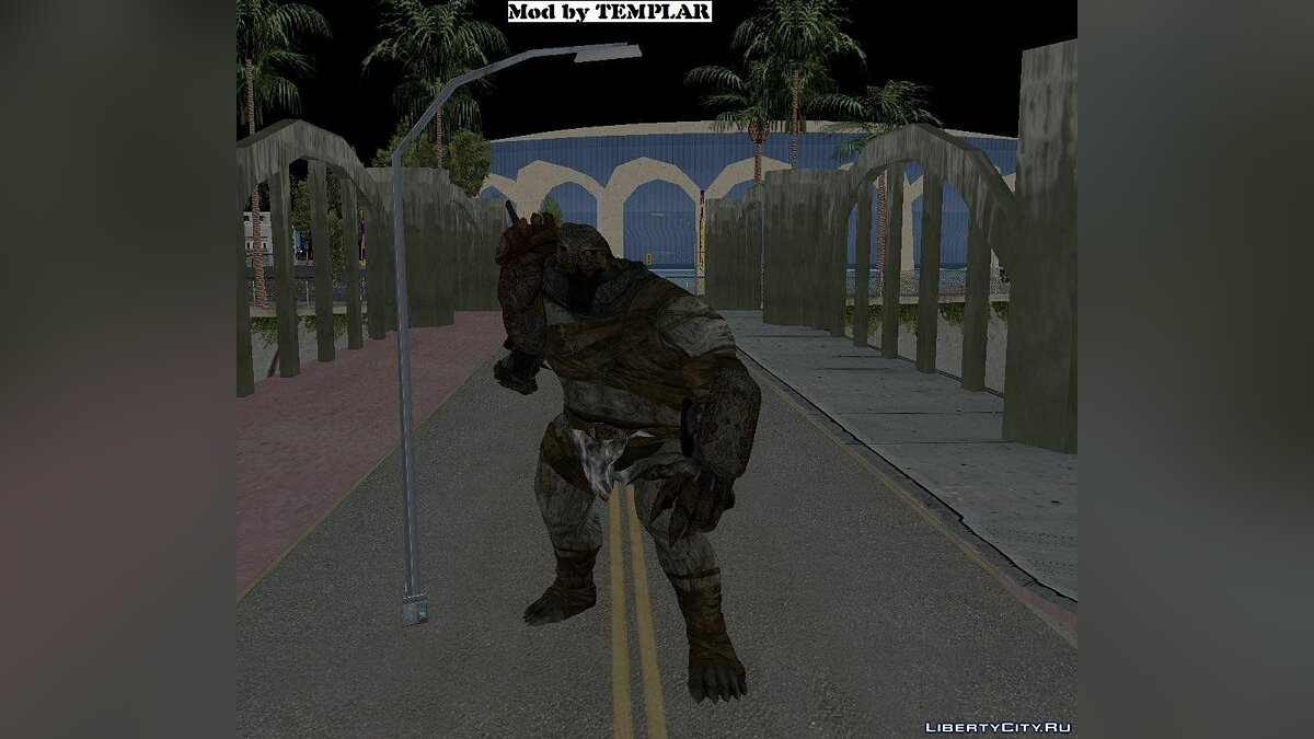 Замена gigant.dff в GTA San Andreas (2 файла)