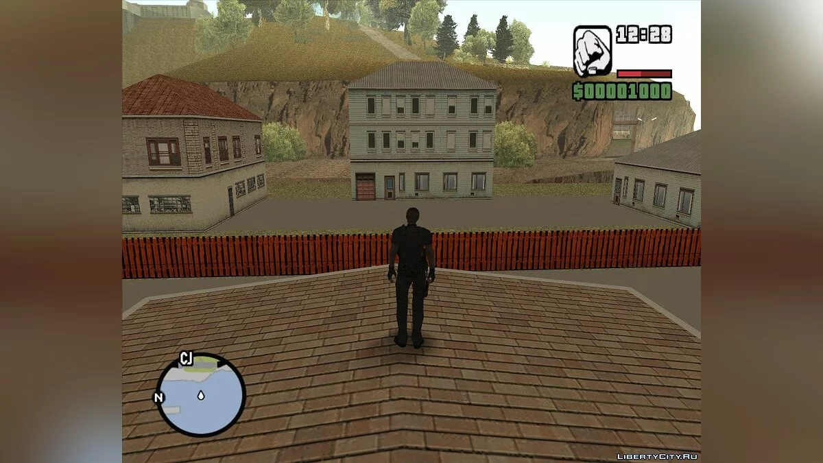 АЗС из игры Дальнобойщики 3 / GTA San Andreas