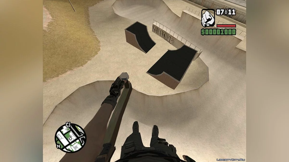 Объект из FO2 / GTA San Andreas